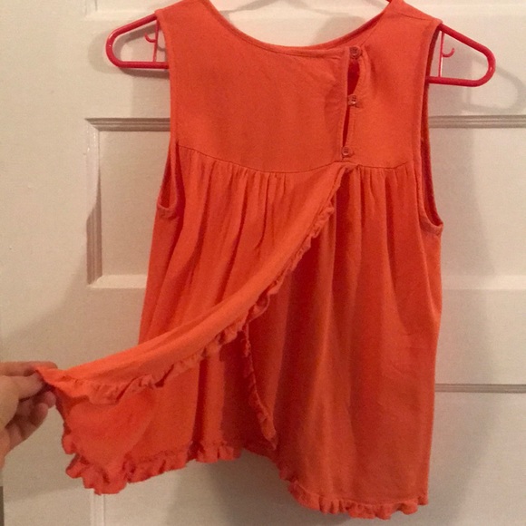 Salmon tank top with butterfly back detail - Picture 3 of 3